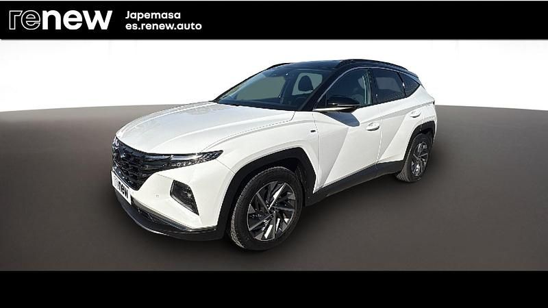 Polar white / phantom black Usado 2022 Hyundai Tucson SUV | 25.900 € (Precio justo) - Imagen 1/4
