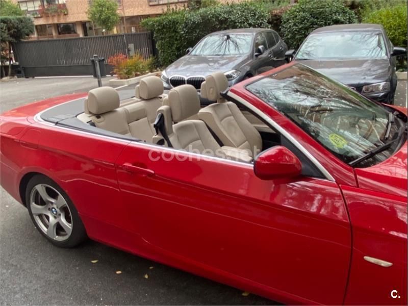 Rojo Usado 2013 BMW 320 Cabriolet Descapotable | 15.750 € (Precio justo) - Imagen 1/4