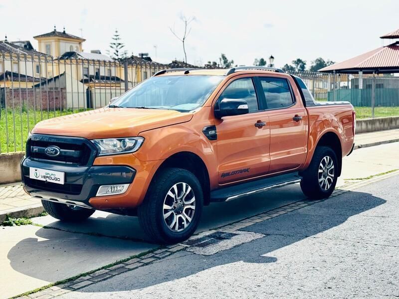 Usado Ford Ranger Wildtrack 200 CV (147 kW) 2018 Naranja Recogida