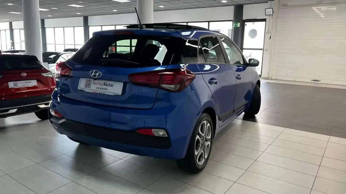 Usado Hyundai i20 84 CV (61 kW) 2019 Azul Utilitario