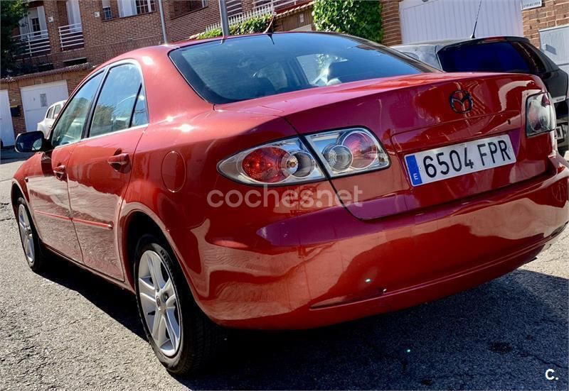 Brugt Mazda 6 Active 121 HK (88 kW) 2007 Rød Sedan