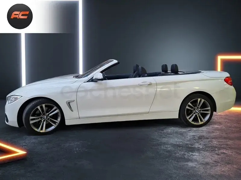 Usado BMW 420 Comfort Edition 184 CV (135 kW) 2015 Blanco Descapotable