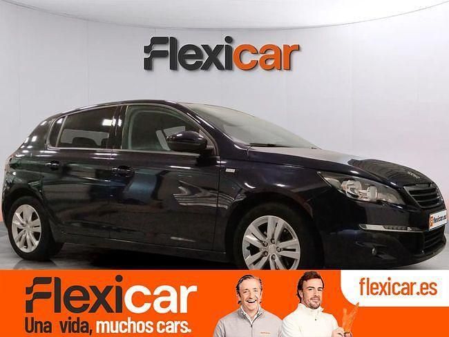 Azul Usado 2017 Peugeot 308 Style Berlina | 9990 € (Precio justo) - Imagen 1/4