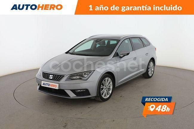 Gris / plata Usado 2018 Seat Leon XCELLENCE Familiar | 14.199 € (Super precio) - Imagen 1/3