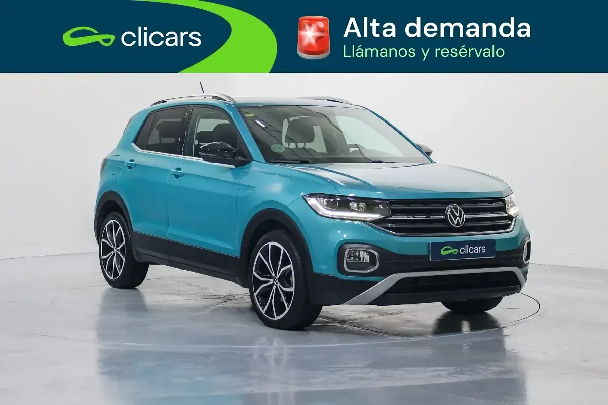 Usado VW T-Cross Sport 115 CV (84 kW) 2020 Verde SUV