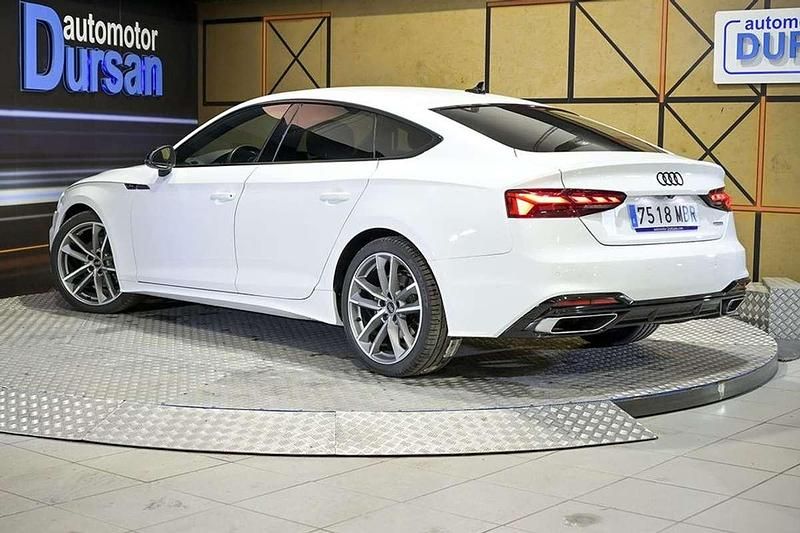 Usado Audi A5 Sportback S-Line 204 CV (150 kW) 2022 Blanco Utilitario