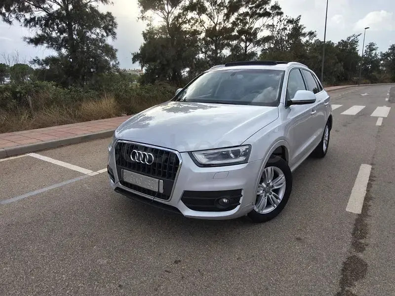 Usado Audi Q3 140 CV (102 kW) 2012 Gris / plata SUV