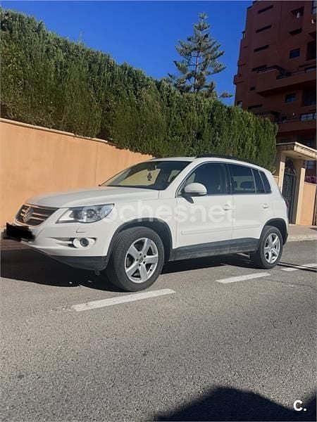Blanco Usado 2009 VW Tiguan Sport SUV | 7499 € (Precio justo) - Imagen 1/4