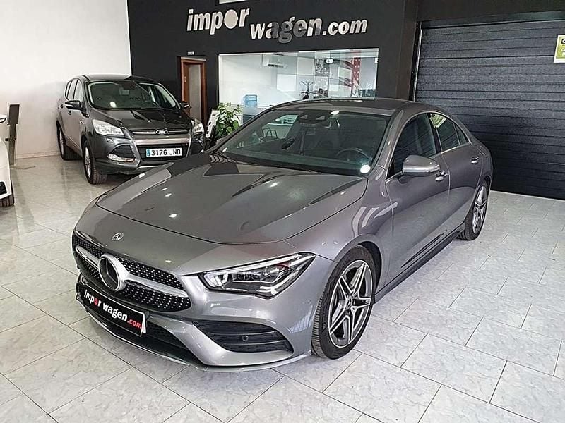 Gris Usado 2020 Mercedes CLA250 Berlina | 36.900 € (Buen precio) - Imagen 1/4