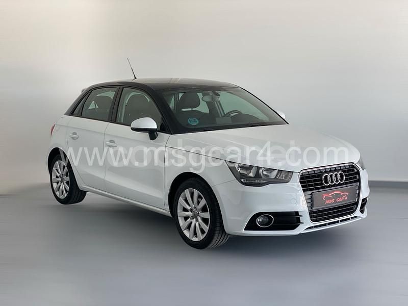 Blanco Usado 2014 Audi A1 Sportback Ambition Utilitario | 10.990 € (Precio justo) - Imagen 1/4