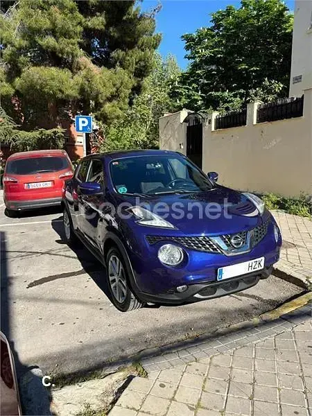 Usado Nissan Juke N-TEC 117 CV (86 kW) 2014 Azul SUV