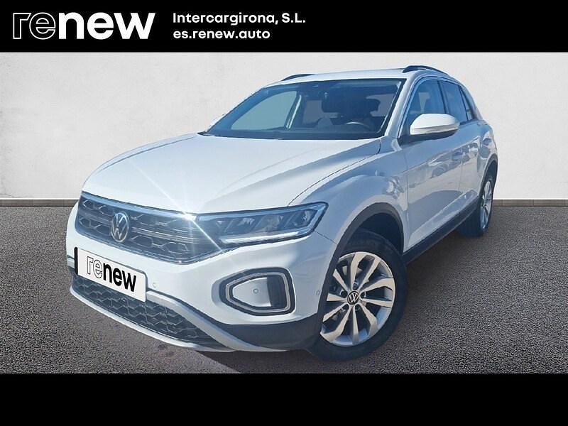Blanco Usado 2022 VW T-Roc Life SUV | 23.800 € (Precio justo) - Imagen 1/4