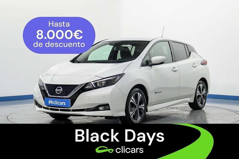 Blanco Usado 2018 Nissan Leaf N-Connecta Utilitario | 10.490 € (Precio justo) - Imagen 1/4