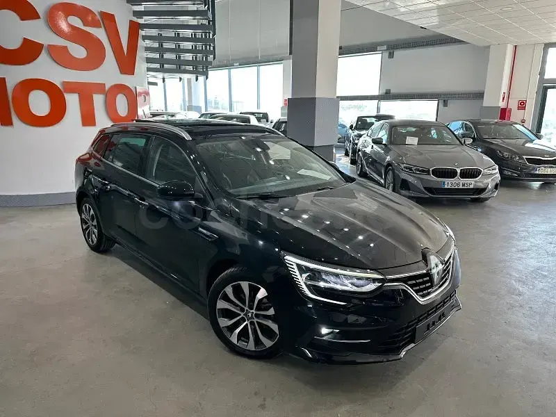 Usado Renault Mégane GrandTour Techno 140 CV (102 kW) 2024 Negro Familiar