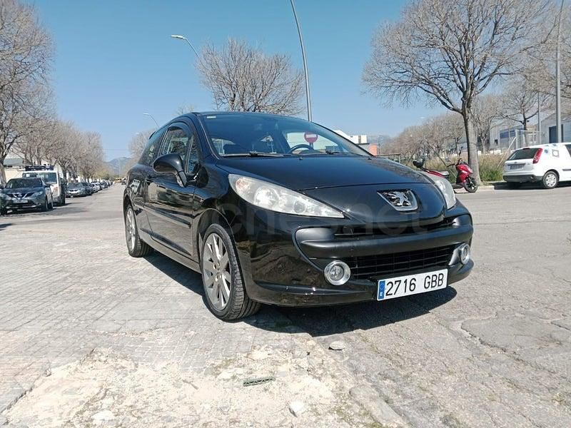Usado Peugeot 207 GTi 150 CV (110 kW) 2008 Negro Berlina