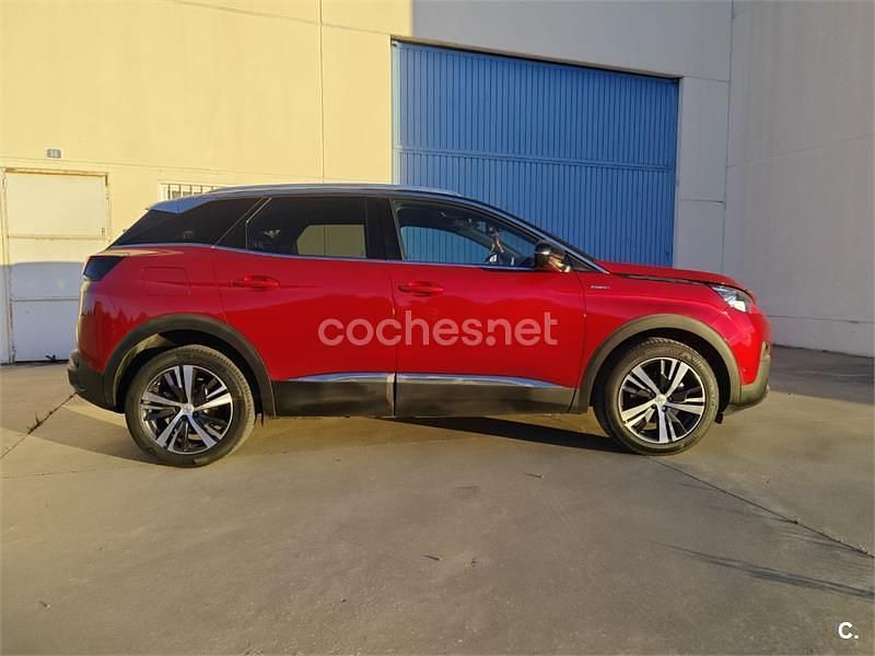 Usado Peugeot 3008 GT-line 130 CV (95 kW) 2020 Rojo SUV