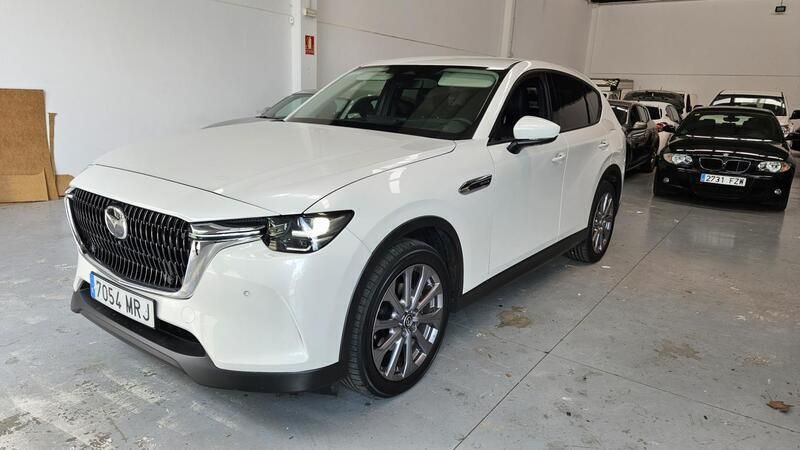 Blanco Usado 2024 Mazda CX-60 Homura-Line SUV | 44.990 € (Precio justo) - Imagen 1/4