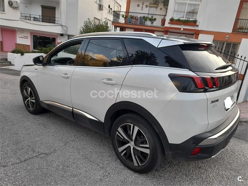 Usado Peugeot 3008 GT-line 130 CV (95 kW) 2018 Blanco SUV