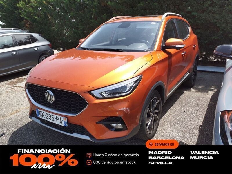 Naranja Usado 2023 MG ZS Luxury Berlina | 13.850 € (Buen precio) - Imagen 1/4