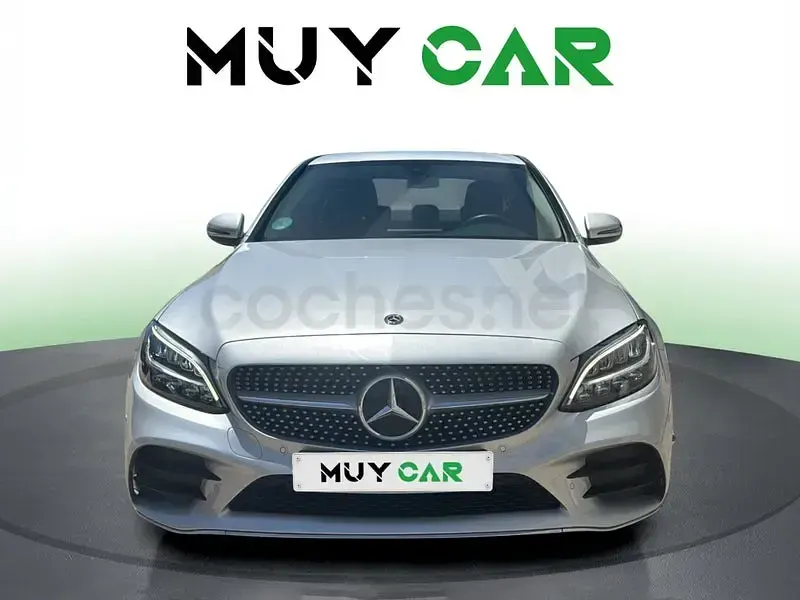 Usado Mercedes C200 150 CV (110 kW) 2019 Gris / plata Berlina
