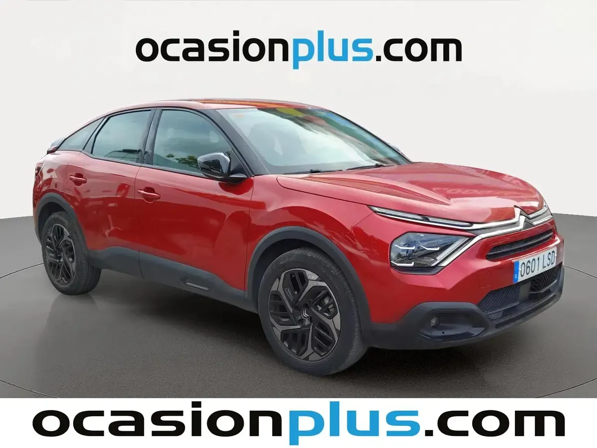 Usado Citroën C4 Feel 130 CV (95 kW) 2021 Rojo Berlina