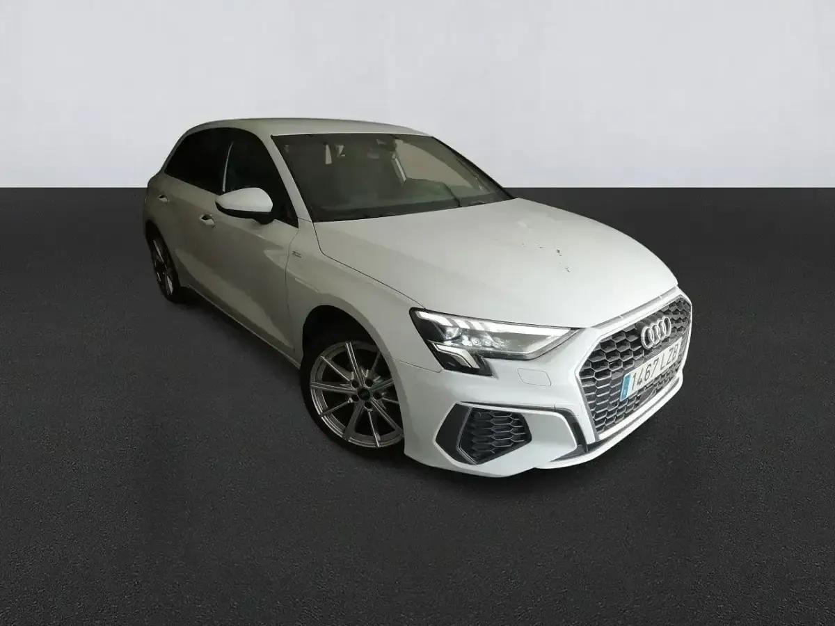 Usado Audi Q3 S-Line 150 CV (110 kW) 2022 Blanco SUV