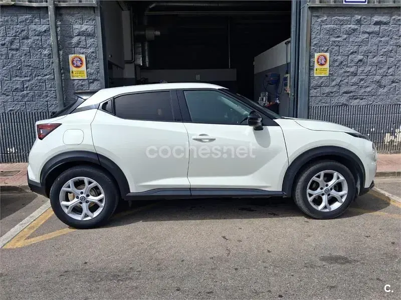 Usado Nissan Juke Tekna 114 CV (83 kW) 2021 Blanco SUV