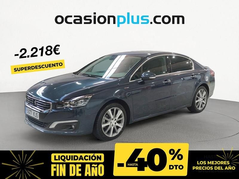 Azul Usado 2018 Peugeot 508 GT-line Berlina | 13.290 € (Buen precio) - Imagen 1/4