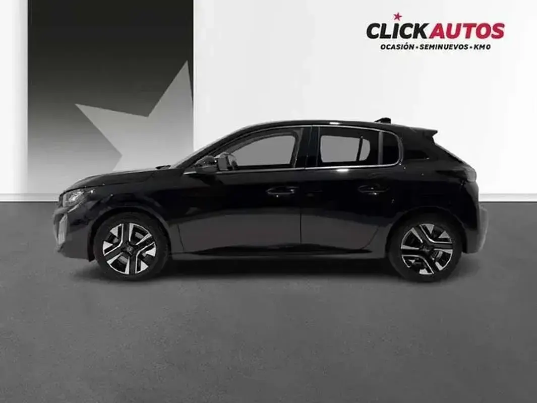Usado Peugeot 208 Allure 101 CV (74 kW) 2025 Negro Utilitario