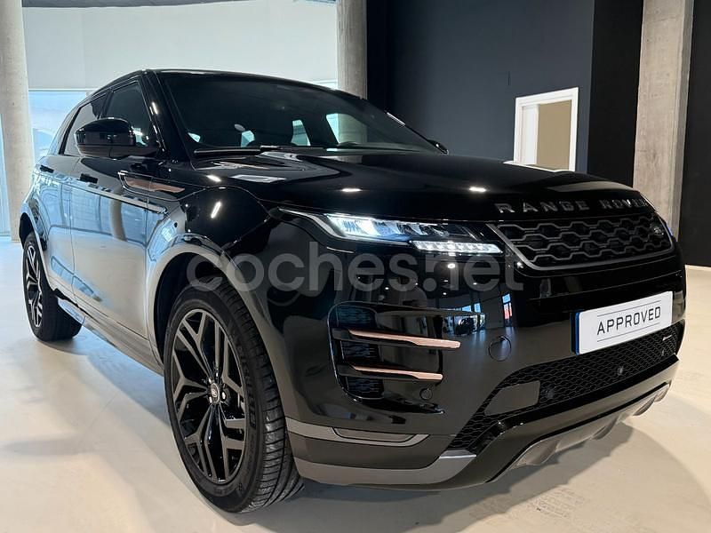 Negro Usado 2021 Land Rover Range Rover evoque R-Dynamic SUV | 35.900 € - Imagen 1/4