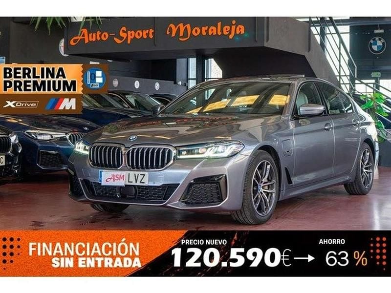 Usado BMW 545e Comfort Edition 394 CV (289 kW) 2022 Azul Berlina