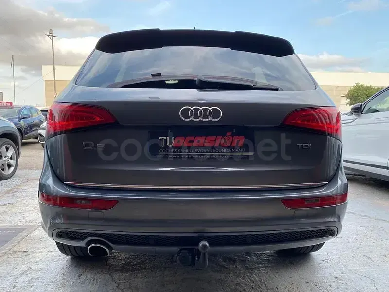Usado Audi Q5 S-Line 190 CV (139 kW) 2015 Gris / plata SUV