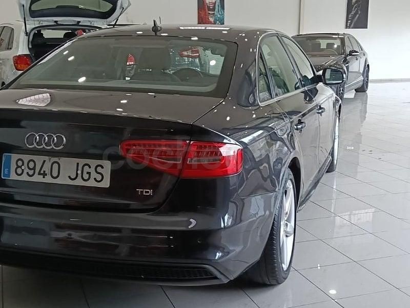 Usado Audi A4 S-Line 150 CV (110 kW) 2015 Negro Berlina