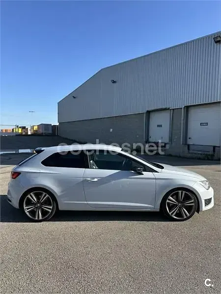 Usado Seat Leon SC CUPRA 280 CV (205 kW) 2014 Blanco Utilitario