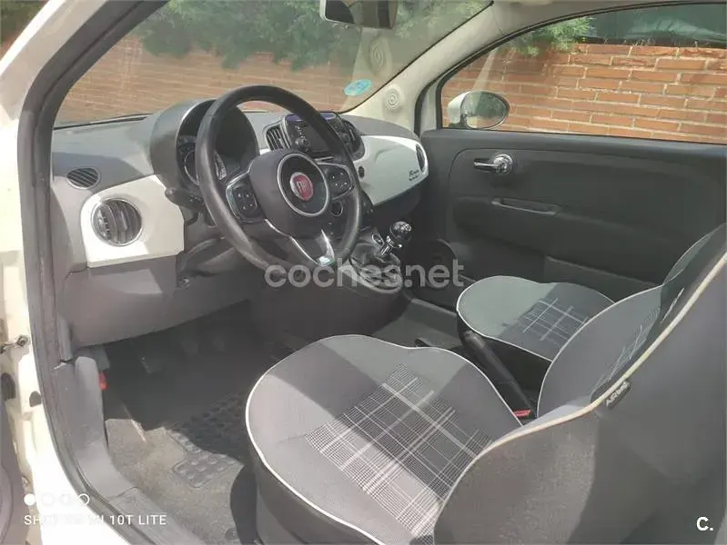 Usado Fiat 500 Lounge 105 CV (77 kW) 2016 Blanco Berlina