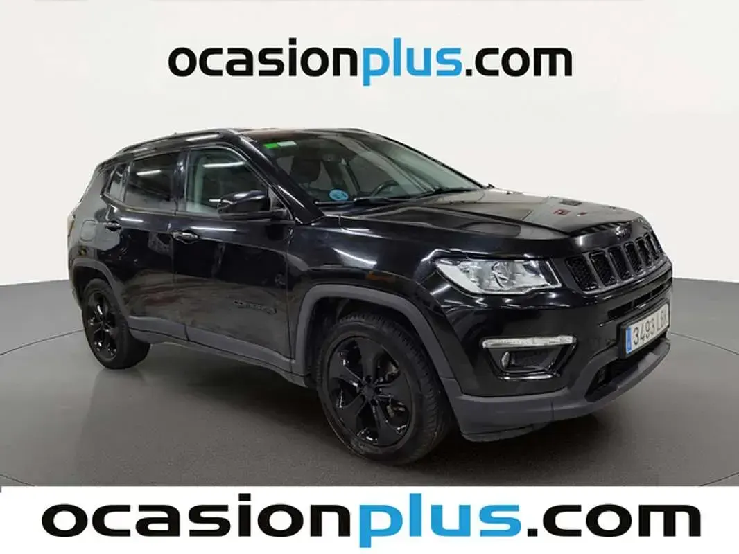 Usado Jeep Compass Night Eagle 140 CV (102 kW) 2019 Negro SUV