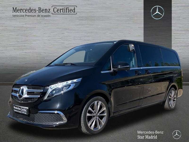 Negro Usado 2021 Mercedes V220 Avantgarde Monovolumen | 63.162 € - Imagen 1/4