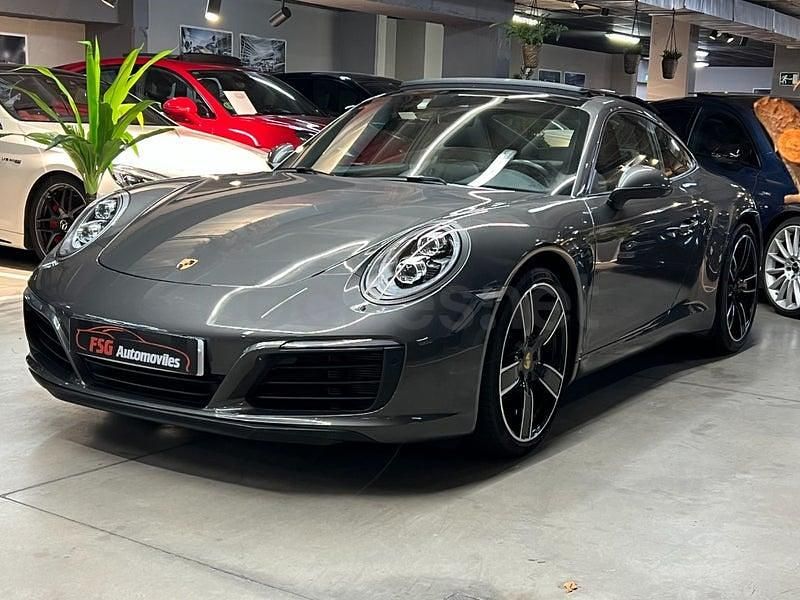 Usado Porsche 911 Carrera 370 CV (272 kW) 2018 Gris / plata Coupe