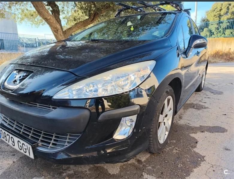 Usado Peugeot 308 Sport 110 CV (80 kW) 2008 Negro Berlina