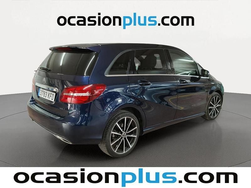 Usado Mercedes B200 136 CV (100 kW) 2017 Azul Monovolumen