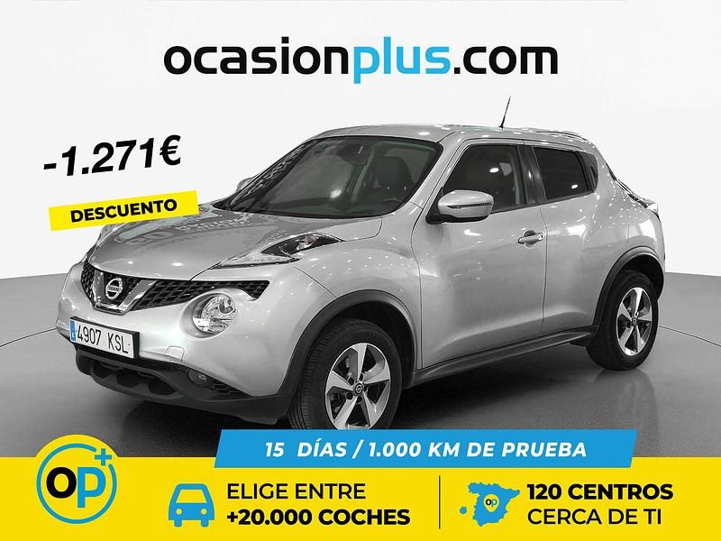 Usado Nissan Juke N-Connecta 112 CV (82 kW) 2018 Gris SUV