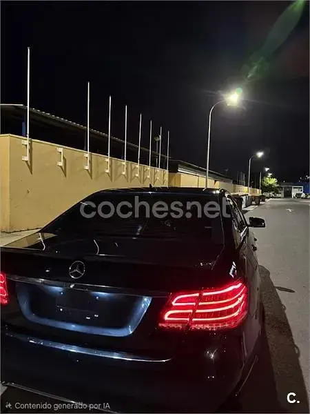 Usado Mercedes E400 Avantgarde 333 CV (244 kW) 2015 Negro Berlina
