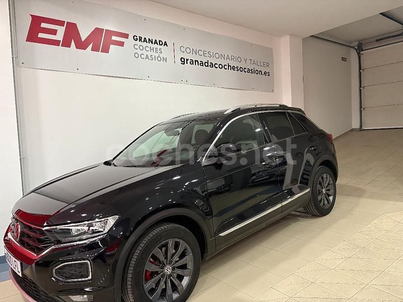 Negro Usado 2020 VW T-Roc Sportline SUV | 24.450 € (Precio justo) - Imagen 1/4