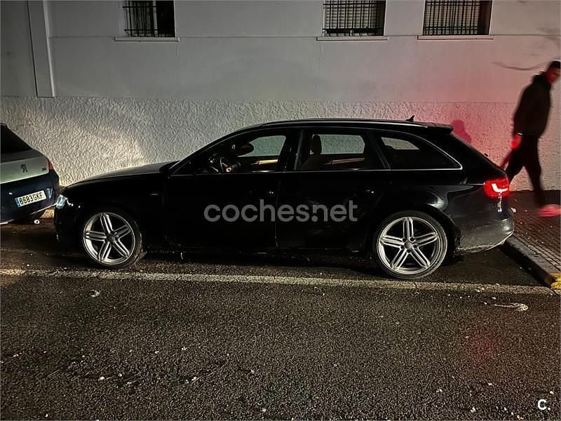 Usado Audi A4 S-Line 150 CV (110 kW) 2014 Negro Familiar