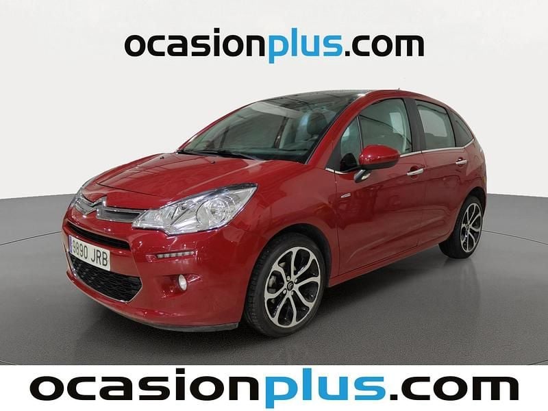 Rojo Usado 2016 Citroën C3 Exclusive Utilitario | 8788 € (Precio justo) - Imagen 1/4