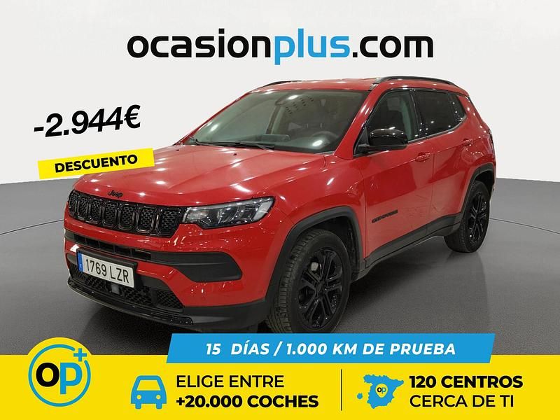 Usado Jeep Compass Night Eagle 130 CV (95 kW) 2022 Rojo SUV