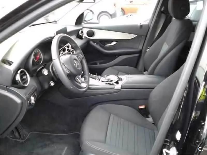 Usado Mercedes GLC220 170 CV (125 kW) 2018 Negro SUV