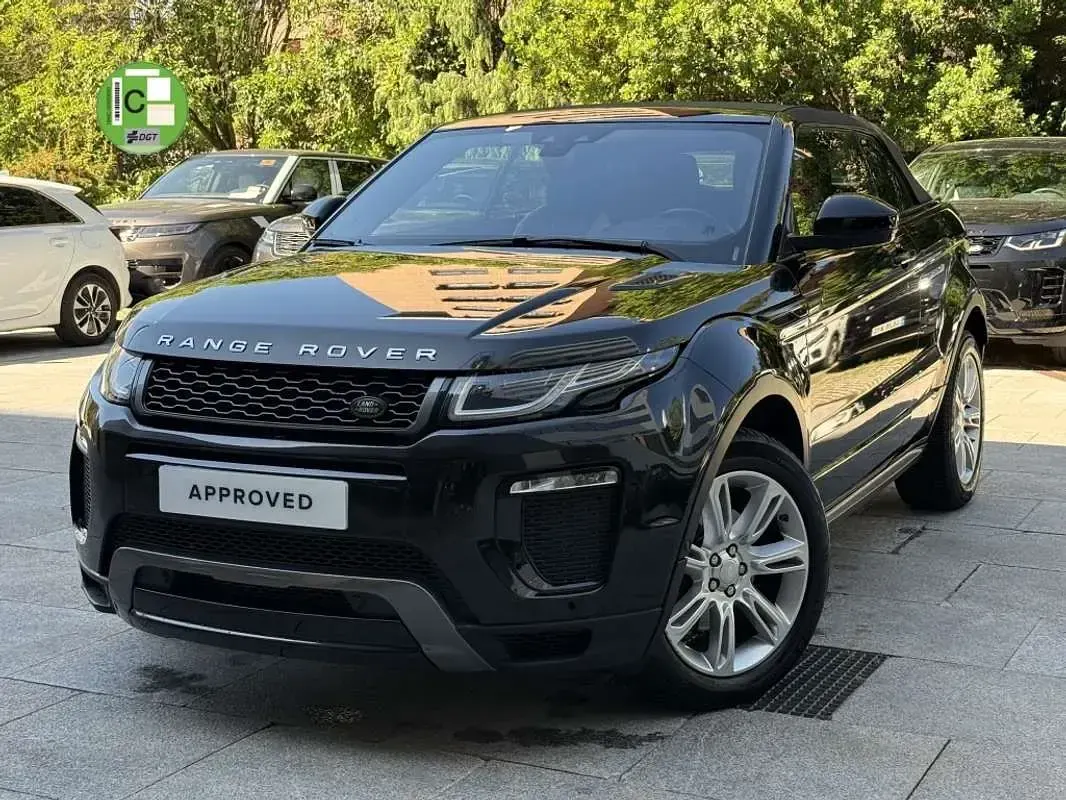 Usado Land Rover Range Rover evoque HSE Dynamic 179 CV (131 kW) 2018 Negro Descapotable