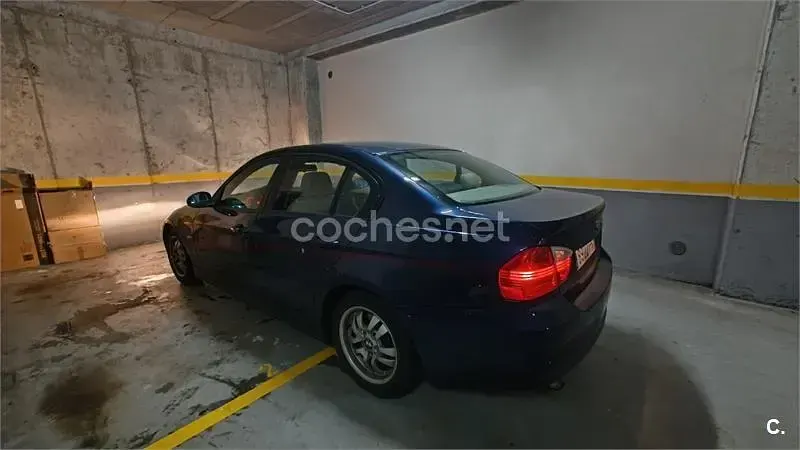 Usado BMW 320 163 CV (119 kW) 2007 Azul Berlina