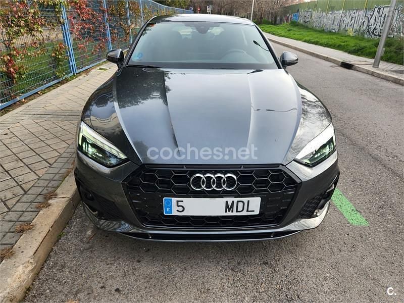Usado Audi A5 Sportback S-Line 204 CV (150 kW) 2020 Gris / plata Utilitario